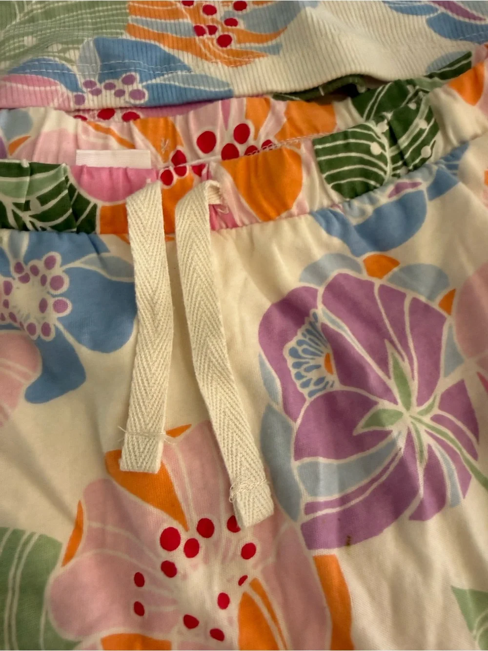 Girls Floral Tank & Skirt Set - Pink, Orange, Green, Blue and purple